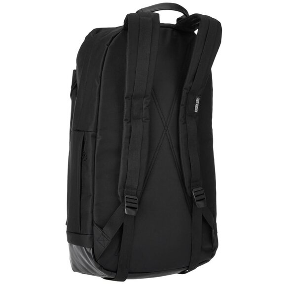 Steve Madden Black Casual Water Resistant Polyester Backpack (MM-066) 22"x18" - Picture 2 of 12